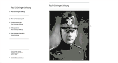 Desktop Screenshot of paul-grueninger.ch